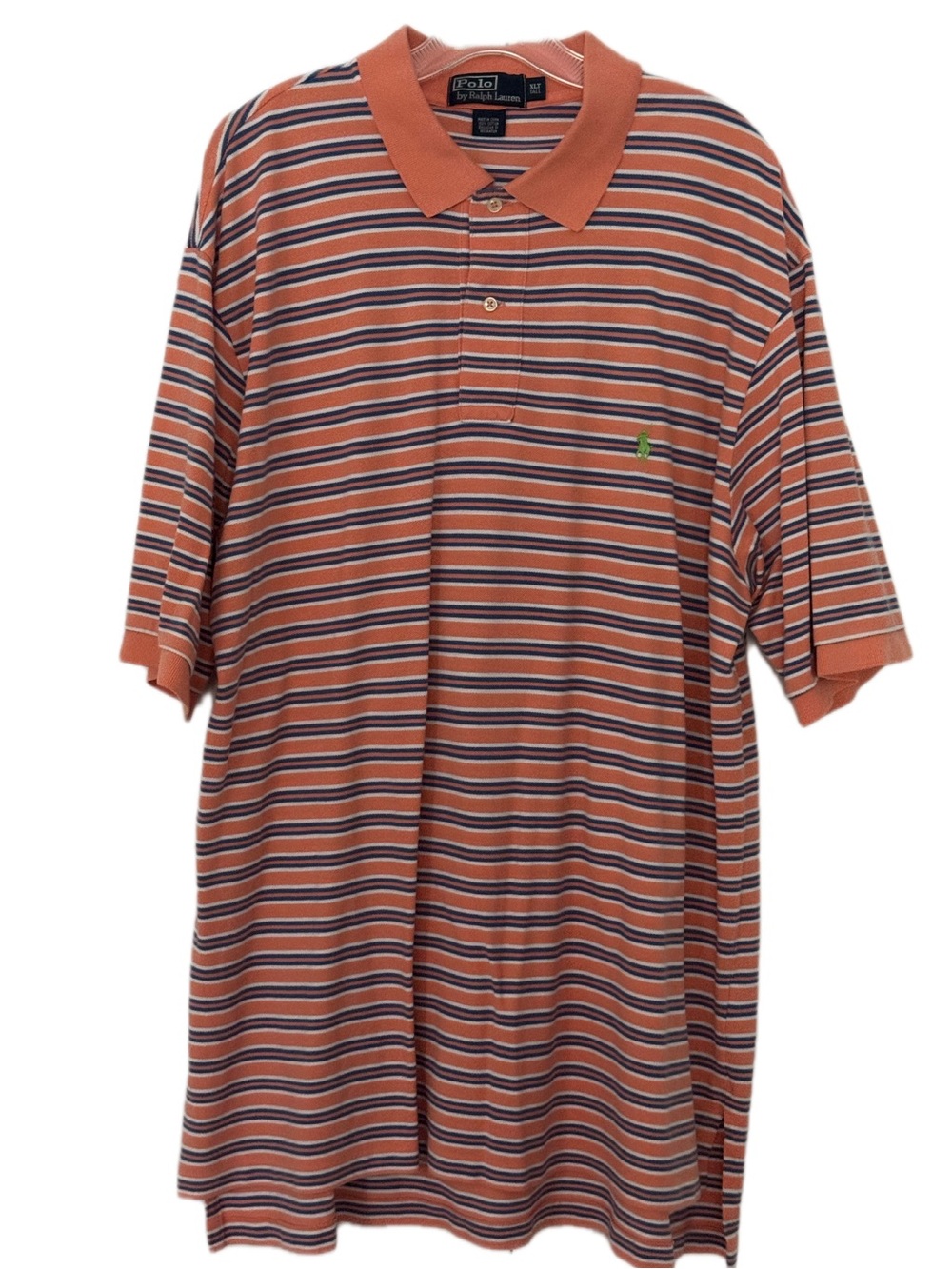 Polo by Ralph Lauren Orange Striped Polo Shirt